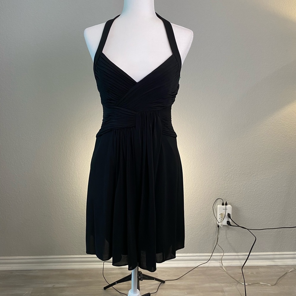 BCBGMAXAZRIA Black Evening Dress
